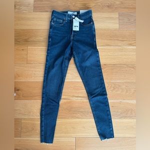 NEW Topshop Moto Jamie High Waist Ankle Grazer